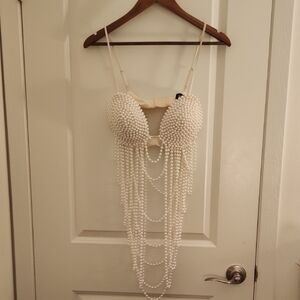 Pearl Embellished Top